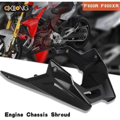 Chin Lower Front Spoiler Air Dam Fairing Cover For BMW F900R F900XR 2019 2020 2021 Engine Chassis Shroud Shield Guard Cover