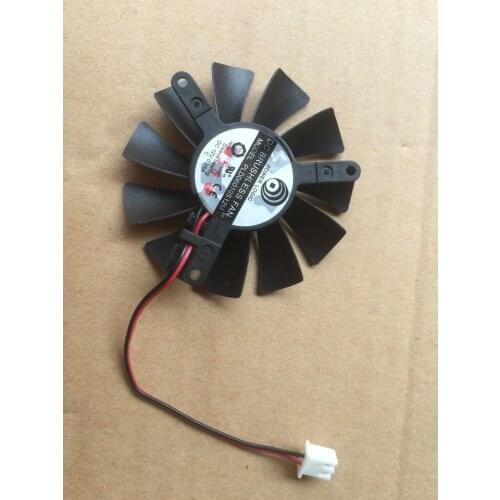 Origianl for XFX graphics card fan leaves PLD06010S12M DC12V 0.25A pitch 42MM diameter 55MM