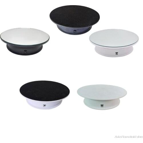 2Speeds Electric Turntable Display Stand Noiseless Rotating Table Watch Jewelry Holder Multifunctional for Photography wholesale