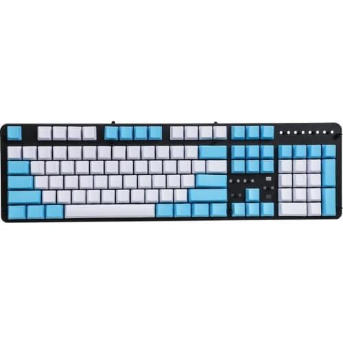 OEM Profile 108 Key ANSI ISO Layou Blank Thick PBT GK61 Keycaps For Mechanical Keyboard 61 87 108 60% GK61X GK64X GK87 GK87S TKL