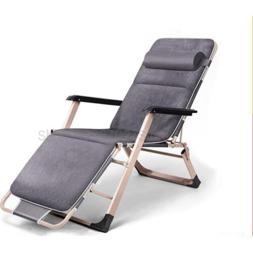 Recliner Siesta Bed Lunch Break Folding Adult Multifunctional Winter And Summer Portable Household Lazy Easy Chair