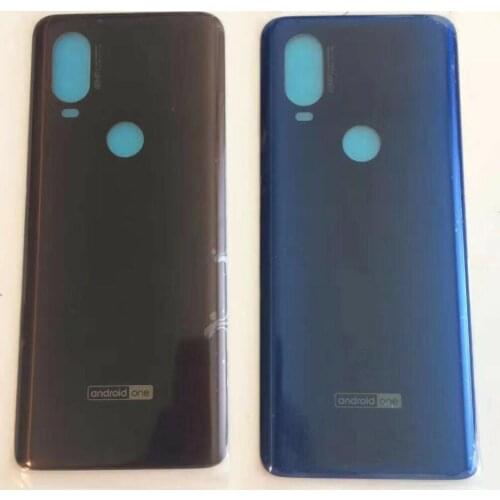 Glass Battery Door Back Cover Housing Case For Motorola One Vision XT1970 Battery Cover For Moto One Vision Battery Cover