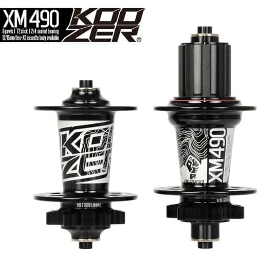 KOOZER XM490 Bicycle Hubs28/32/ 32Holes ultralight hup Front + Rear + quick release set for Mountain Bike Disc Brake Parts