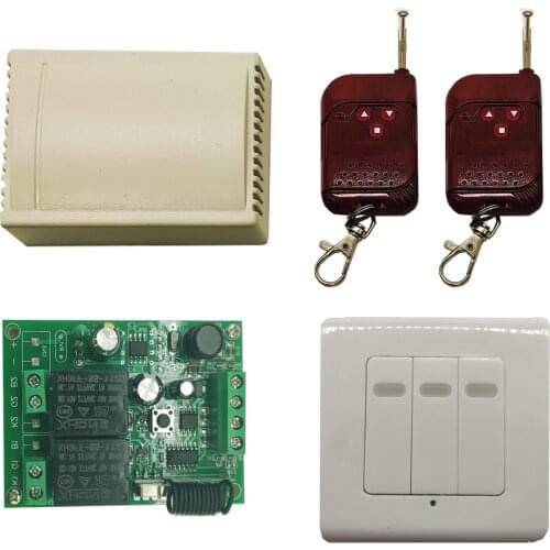 315 Mhz Universal Motor Wireless Remote Control Switch Motor Controller Forward and Reverse DC 12V Relay Receiver Module