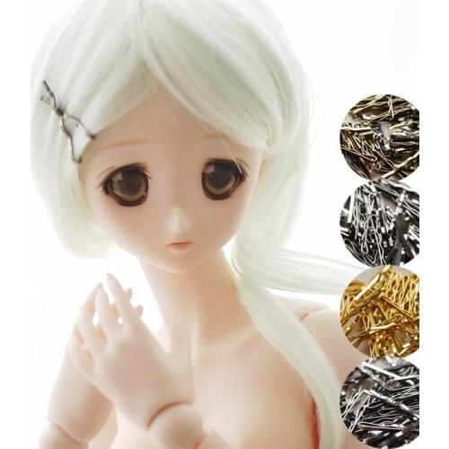 20pcs/set 3.5cm doll hairpin 1/3 1/4 1/6 Doll Accessories BJD ornaments DIY super mini blyth doll hairpin wave clip