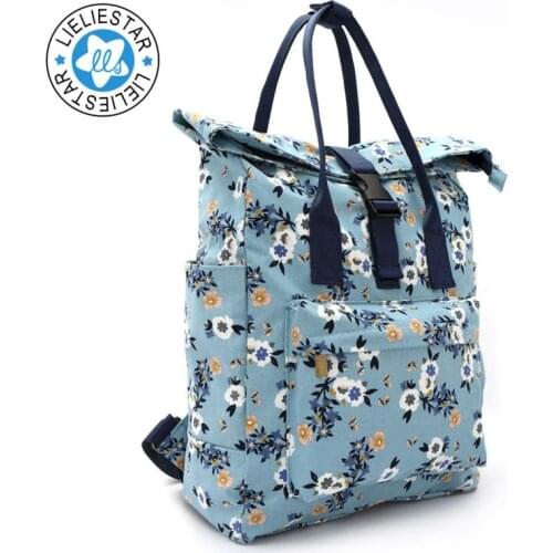 Women small backpack schoolbag feminine canvas printing sac a dos school bags for girls 2017 female mini backpacks