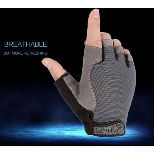 2021 New HOT Cycling Anti-slip Anti-sweat Men Women Half Finger Gloves Breathable Anti-shock Sports Gloves Bike Bicycle Glove