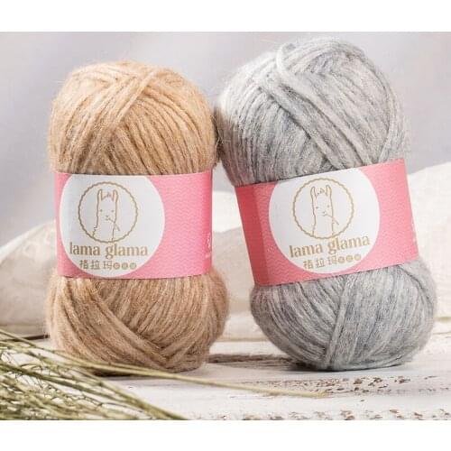 50g/ball Porous Wool Mohair woolen thick coat scarf woolen shawl hand knitting wool ball