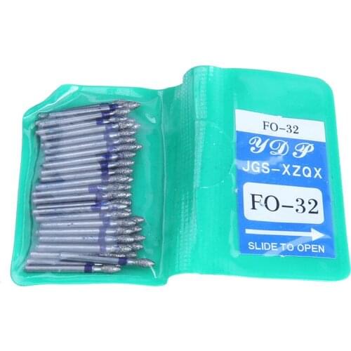 50 pcs /set dental diamond FG high-speed Burs for polishing smooth tooth polisher