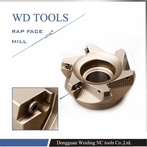 APMT1604 RAP 400R-100-32-6T 75 Degree Positive Face Mill Head CNC Milling Cutter,milling cutter tools,carbide Insert APMT1604