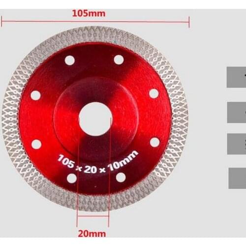 Free shipping 1pc brazed wet cutting disc grooving blade with flange 105-125*20*10mm for wet cutting marble/granite/tile
