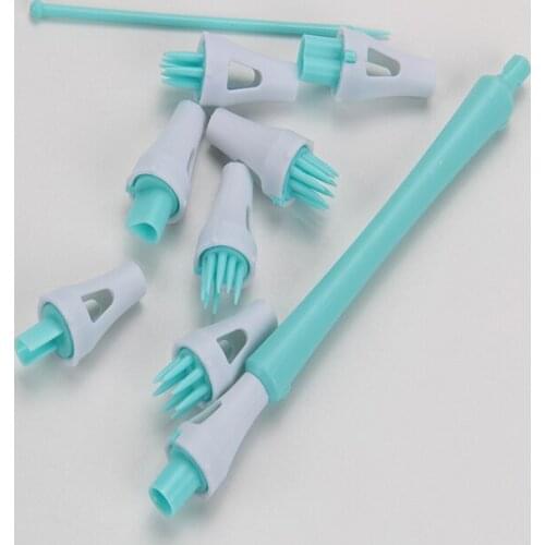 Free Shipping Plastic Pattern Creators Fondant Cake Decoration Tools Set