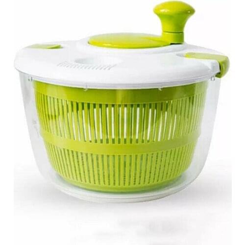 Hot Sale Large Manual Salad And Vegetable Washer Spinner Dryer Household Fruit Dehydrator Salad Spinner