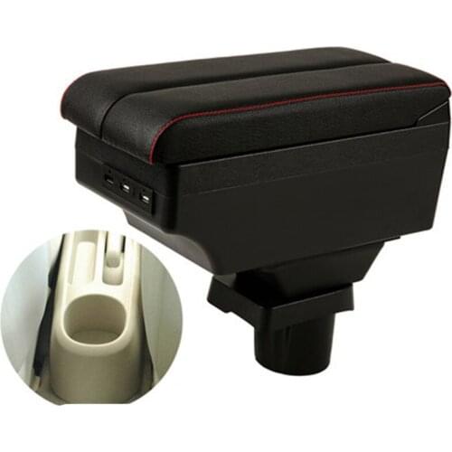 Dual Layer Center Console Storage Box For Toyota Yaris L Sedan Vios 2002 - 2008 Faux Cup Holder Armrest Arm Rest 2015 2016 2017