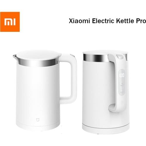 New Xiaomi Electric Kettle Pro Constant Temperature Control Real-time Temperature Display Water Kettle 1.5L Work with Mijia APP