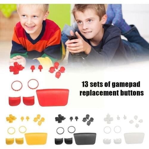 Controller Button Joystick Key Replacement Shell Case Gamepad Handle For Ps5 Gamepad Cap Replacement Cover Accessories Butt S3N4