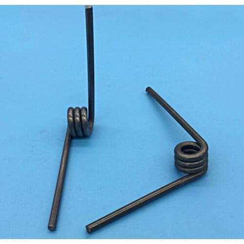 Torsion spring large strength V-shaped 3.5 diameter * 16.5 OD * 60 mm long spring