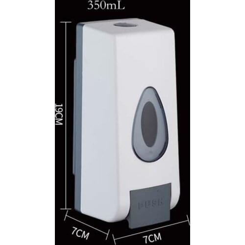 Kitchen Soap Dispenser Bathroom 350ml Soap Dispenser Wall Mounted for Liquid Soap, Body Wash Liquid Shampoo
