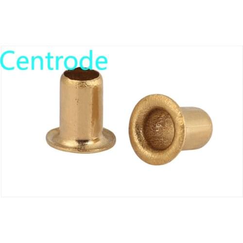 Copper Eye Buckling Rivet Hollow Copper Hollow Rivet Through-hole Rivet GB867-86 M0.9-M2.5 100PCS