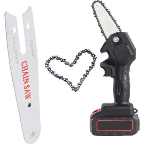 4/6/8 Inch Chain Guide Electric Chainsaw Chains And Guide For Logging And Pruning Woodworking Tools Electric Saw Accessories