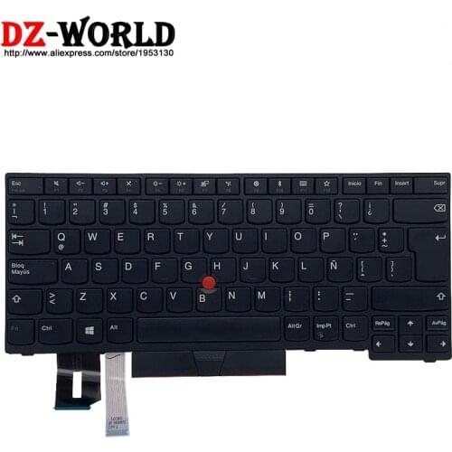 New Original LAS Latin Spanish Keyboard for Lenovo Thinkpad E480 E485 T480S L480 T490 E490 T495 L380 L390 Yoga L490 P43s Laptop