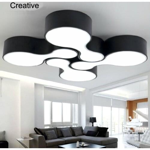 New 2020 modern led ceiling lights for living room bedroom 12w acrylic shade+iron body balcony kitchen dining room ceiling lamp