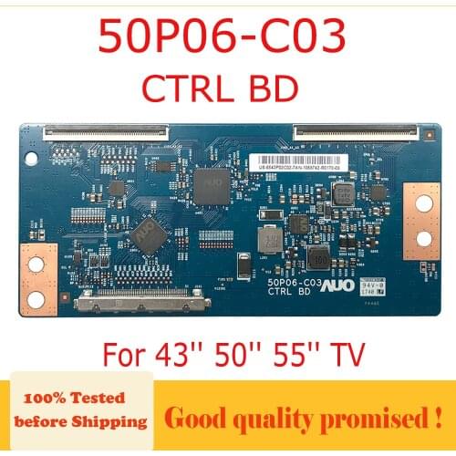 50P06-C03 CTRL BD 43'' 50'' 55'' Original Logic Board For TV 50p06c03 Good quality T-CON Board 50P06-C03 43 / 50 / 55 inch TV