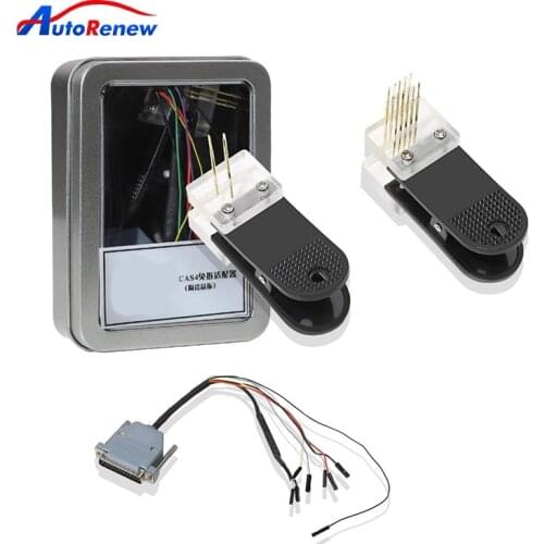 Original Adapter For BMW CAS4 Data Reading Socket + Clip + Wire Suitable For Xhorse VVDI PROG Programmer No Need Disassembling