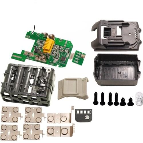 Plastic Case Nesting Single Cell Protection Detection Protection Board PCB for Makita 18V Battery BL1840 BL1850 BL1830