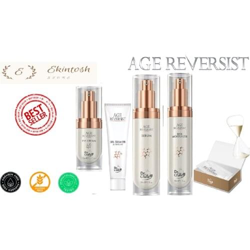 ANTI-AGING SYSTEM (AGE REVERSIST) SET IN 5 - DR. C. TUNA | FARMASI MADE IN TURKEY