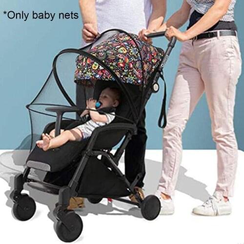 Universal Baby Carriage Mosquito Net Full Cover Encryption High Landscape Trolley Anti-mosquito Net Baby Umbrella Car Mosquito