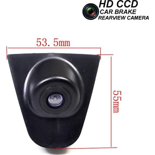 CCD HD Car Front View Camera For Honda Odyssey New accord Civic CRV Spirior Crosstour Vehicle Camera Night Vision Waterproof
