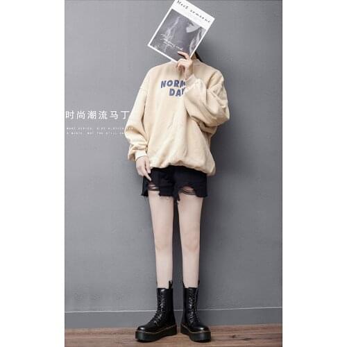 High-sole womens shoes high-top Martin boots 35-41