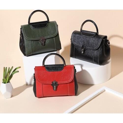 Genuine Leather High Quality Luxury New Leather Restoring Ancient Ways Women Large Capacity Soft Cowhide Shoulder Bags