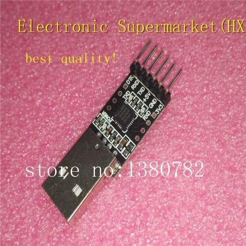 10pcs/lots CP2102 USB 2.0 to TTL UART Module 6Pin Serial Converter STC Replace FT232 Adapter Module 3.3V/5V Power