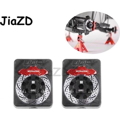 2pcs Metal Brake Metal Coupler +Caliper For 1/7 Traxxas UDR RC Car Wheel Hex Hub Brake Disc Assembly Kit RC Car Upgrade Part S22