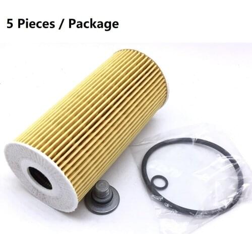 5 x Oil filter For Kia Sportage Sorento Hyundai IX35 Santa Fe Grand SantaFe 2.2L 263202f000 26320-2F000 26320-2F100 263202F100