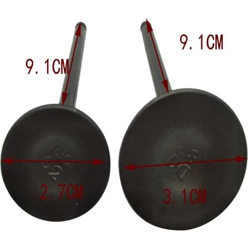 A111 1 Pairs Intake & Exhaust Valves Stem Oil Seals Spiracle For Lifan 200 Motorcycle Engine Valve Intake Exhaust Spare Parts