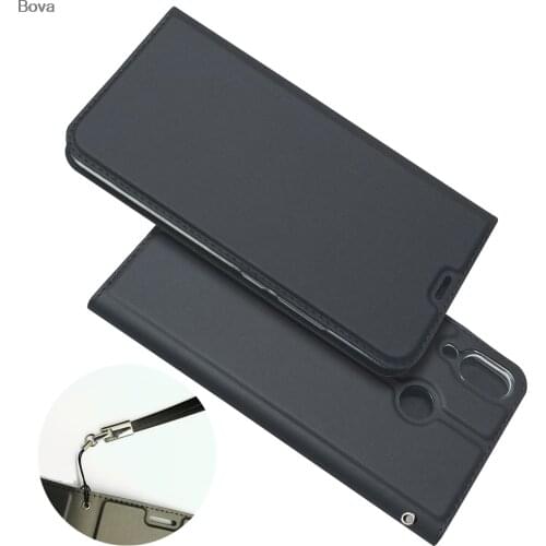 Wallet Case for Asus Zenfone 5 ZE620KL / Zenfone 5Z ZS620KL Drop-proof Phone Case Magnetic attraction Ultra-thin Matte Touch