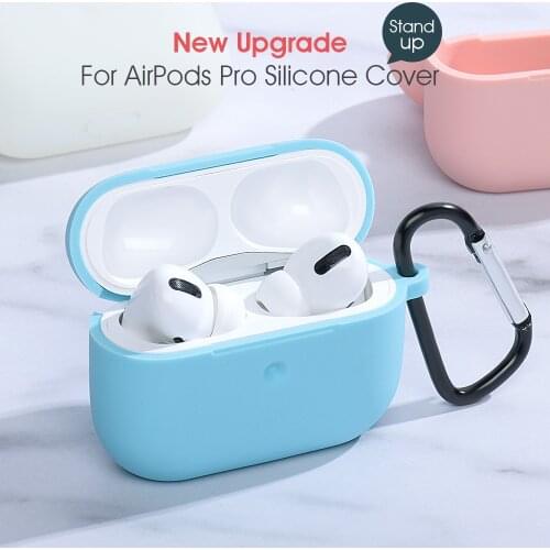 For AirPods Pro 2019 Case Silicone Shockproof Wireless Bluetooth Earphones Cover For Apple Air Pods Pro For Airpods 3 Soft Case