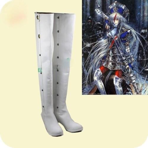 Trinity Blood Astharoshe Asran Anime Characters Shoe Cosplay Shoes Boots Party Costume Prop