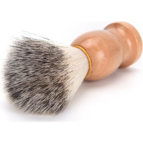 Beard Shaving Brush For Men Shave Tools Cosmetic Tool NEW 1pc Pop Vintage Pure Badger Hair Removal