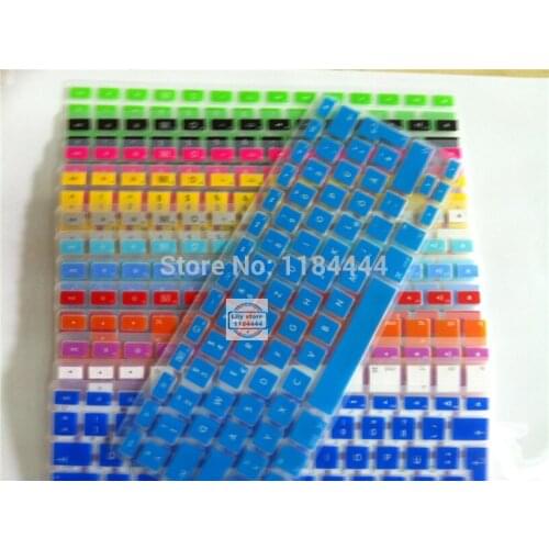 Silicone Keyboard Cover Skin Sticker Uk/Eu Keyboard Layout 1Pc Free Ship German Language For Macbook White Air Pro 13/15/17 Inch