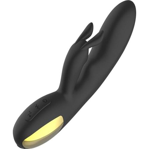 Silicone Rabbit Vibrator G spot Massage Clitoris Stimulation USB Chargeable Female Masturbation Dildo Vibrator Sex Toy for Woman