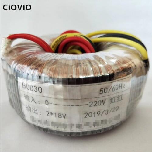 500W Toroidal Transformer Small Power Supply Transformer 220V to 24V