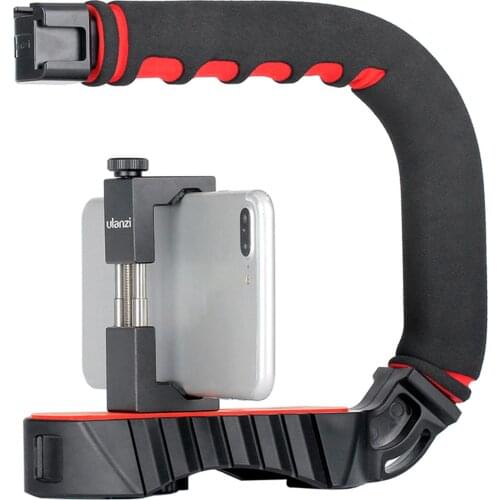 Ulanzi Universal Movie Production Camera Video Shooting Grip Support Expansion Phone Holder For Shooting Interviews Live Video
