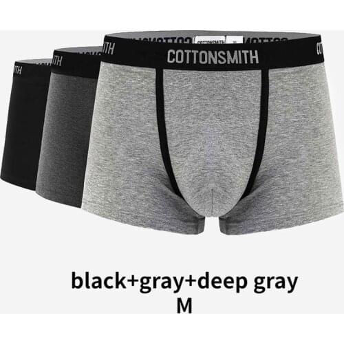 Xiaomi CottonSmith Mini window dry mens underwear Quickly wick away sweat dry and non-sticky Skin-friendly Cotton Panties 3PCS