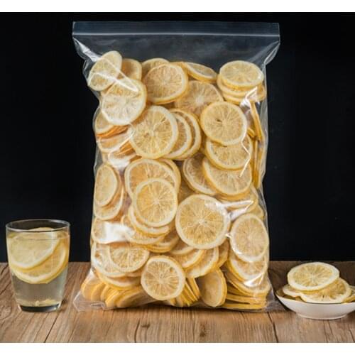 Freeze-dried lemon slices 500g, 100% natural, rich in VC
