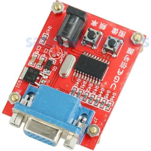 1PCS NEW VGA Signal Generator LCD Display Tester 7V-12V Power input