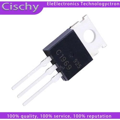 10pcs 2SC1969 TO-220 C1969 NPN TO220